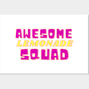 Awesome Lemonade Squad Posters and Art